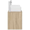 vidaXL Set kabinetov do kúpeľne 3 ks Dub sonoma 49,5 x 41 x 63 cm