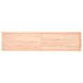 vidaXL Stolová doska 220x50x(2-4) cm neošetrený masív živé hrany