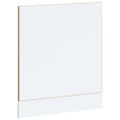 vidaXL Panel umývačky riadu Kalmar dub sonoma 60x1,5x57 cm kompozitné drevo