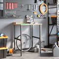 vidaXL pracovný stôl 80x60x(71,5-98) cm masívny dub
