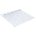 vidaXL Okenná fólia matná vzor kvetu 45x500 cm PVC