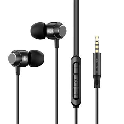 Drôtové slúchadlá EP-01 jack 3,5 mm čierne