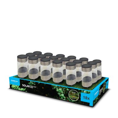 Modee záhradná solárna LED lampa GS028 19 cm, AAA 100 mAh (ML-GS028)