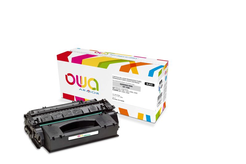 OWA Armor toner kompatibilný s HP LJ 1160, Q5949A, 2500st, čierna/black