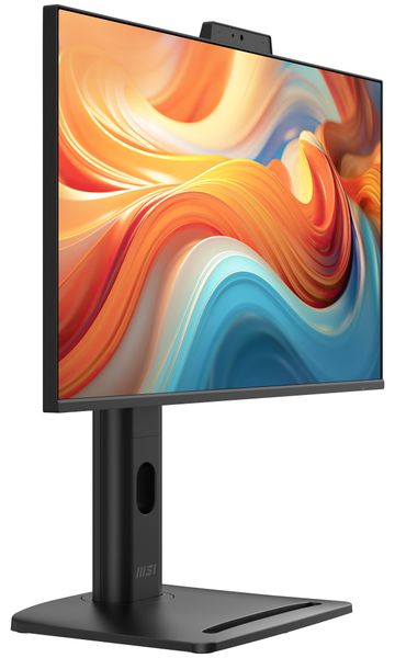 MSI PRO MP245PDG E14/ 24"/ 1920x1080/ IPS/ 4ms/ 144Hz/ 250cd/m2/ 1000:1/ HDMI/ DP/ USB/ VESA/ černý Monitor, 23,8" IPS, 1920×1080, 144Hz, 1ms, USB-C 98W PD, KVM, webkamera, pivot, cerný
