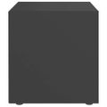 vidaXL TV skrinky 2 ks, sivé 37x35x37 cm, kompozitné drevo