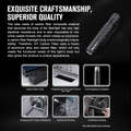 I3T
(Carbon Fiber) OLIGHT 1 x 1.5V AAA Alkaline 
Battery
 (Included)