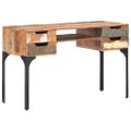 vidaXL Stôl 118x48x75 cm recyklovaný masív