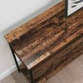 vidaXL Konzolový stôl Staré drevo 100 x 29 x 75 cm Kompozitné drevo