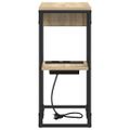 vidaXL Nočný stolík Sonoma dub 41,5 x 26 x 60,5 cm Kompozitné drevo