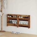 vidaXL Skriňa na topánky 2 ks 60 x 18 x 60 cm Kompozitné drevo