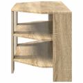vidaXL RohováTVskriňa 102x40,5x45cm Sonoma dub Kompozitné drevo