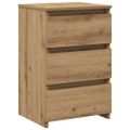 vidaXL Nočná skrinka Artisan Dub 40x35x62,5 cm Drevo
