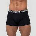 Pánske boxerky FIT Trunks 3Pack Black - GymBeam, veľkosť XL, 100% Polyethylene