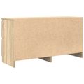 vidaXL TV skrinka Dub Sonoma 100x35x54 cm Konštrukcia dreva