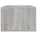 vidaXL Závesná TV skrinka sivý dub sonoma 80x36x25 cm spracované drevo