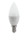 LED žiarovka Trixline 4W 376lm E14 C35 studená biela