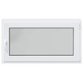 vidaXL Otočné a sklopné okno do suterénu RISOR 120 x 60 cm PVC a sklo