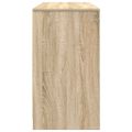 vidaXL Stôl dub sonoma 120x42x76 cm kompozitné drevo
