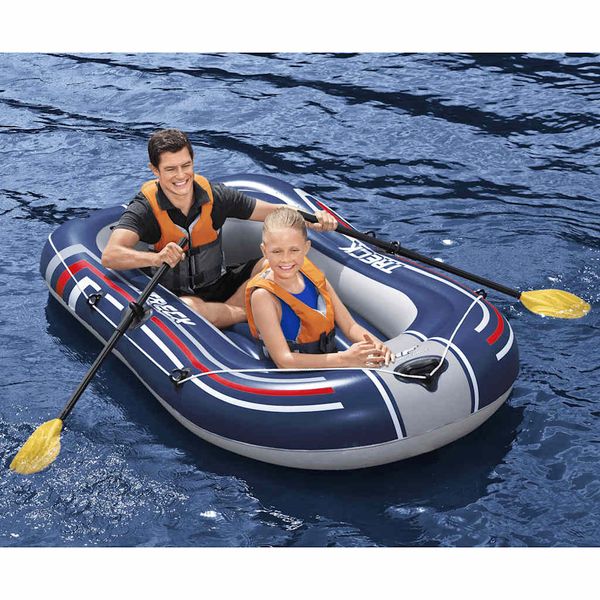Bestway Hydro-Force Nafukovací čln s pumpou a veslami modrý