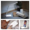 LED stolná lampa AMY, dobíjacia