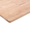 vidaXL Polica 40x20x1,5 cm neošetrený dubový masív