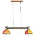 vidaXL Industriálna závesná lampa 25 W farebná 111 cm E27