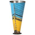 vidaXL Stojan na dáždniky viacfarebný 29x55 cm železný