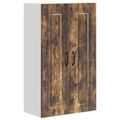 vidaXL Dvierka na umývačku Kalmar Dymová dub 60 x 31 x 100 cm