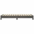 vidaXL Posteľný rám s boxspringom tmavosivá 80x200 cm zamat