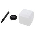 vidaXL Vonkajšie solárne lampy 4 ks 20 cm LED v tvare kocky RGB