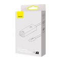 Sieťový adaptér Baseus Lite série USB-C na RJ45, 100 Mb/s (čierny)