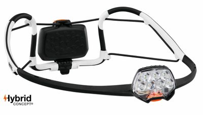 Petzl E104AA00 ICO BLACK čelovka s hlavovým pásom AIRFIT, čierna