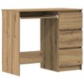 vidaXL Stôl Artisan Dub 90x45x76 cm Konštruktérske drevo