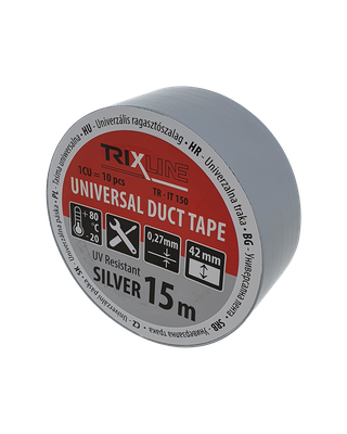 Univerzálna páska TR-IT 150 strieborná 15m, 0,27mm TRIXLINE