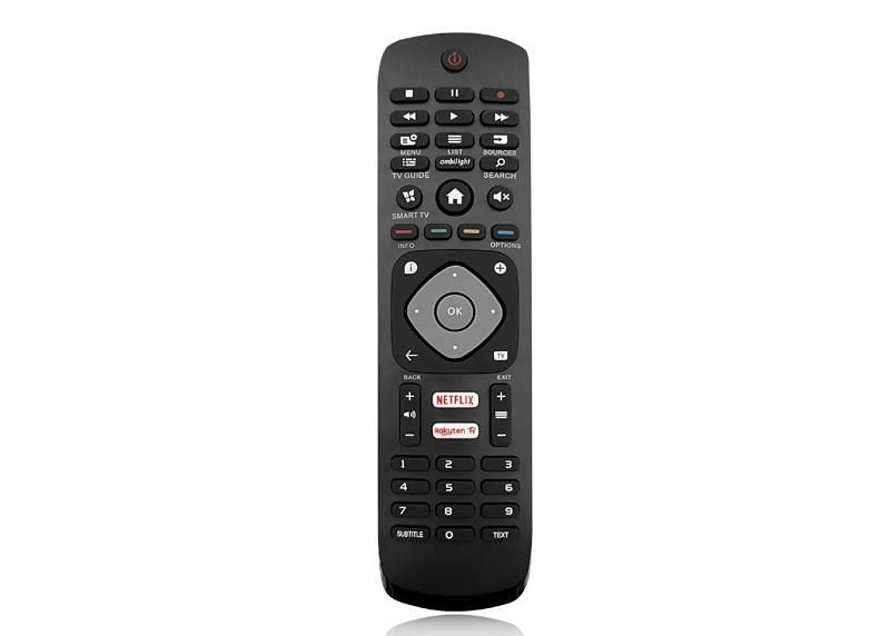 Diaľkový ovládač pre TV Philips LCD/LED RM-L1725/1285V s tlačidlami Netflix a Rakuten