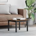 vidaXL Konferenčný stolík Dymová dub 50 x 50 x 36 cm Kompozitné drevo