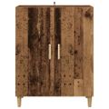 vidaXL Servírovacia skriňa Staré drevo 70 x 34 x 90 cm