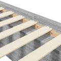 vidaXL Rám postele so skladom Sivý Sonoma 80 x 200 cm Kompozitné drevo