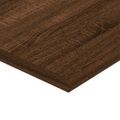 vidaXL Nástenné police 4 ks hnedý dub 40x20x1,5 cm kompozitné drevo