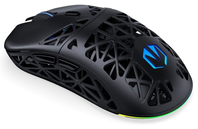 Endorfy myš LIV Plus Wireless / PAW3395 / Khail GM 8.0 / bezdrátová / ultralehká / dockovací stanice / černá Myš, herní, bezdrátová, optická, až 26000DPI, senzor PAW3395, 6 tlacítek, Kailh GM 8.0, ARGB podsvícení, Bluetooth, 2,4GHz, USB p