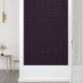 vidaXL Nástenné panely 12 ks fialové 60x30 cm látka 2,16 m²
