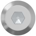 vidaXL Skrutka 12 ks Strieborná M6 x 100 mm Oceľ