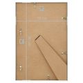 vidaXL Fotorámiky na stenu alebo stôl 5 ks biele 70x90 cm MDF