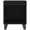 vidaXL Nočné stolíky 2 ks čierne 40x35x50 cm kompozitné drevo