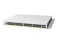 Přepínač - L3 - inteligentní - 48 x 10/100/1000 (PoE+) + 4 x 10 Gigabit SFP+ - Lze montovat do rozvaděče - PoE+ (375 W)