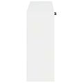 vidaXL Nástenný botník HOORN 71 x 17 x 43 cm Kompozitné drevo