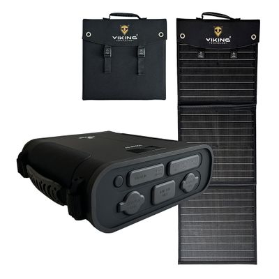 Set powerbanka Viking VIDAR IV a solárny panel Viking L60 PD