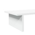 vidaXL Stojan na monitor biely 50x27x15 cm kompozitné drevo
