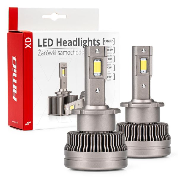 LED žiarovky hlavného svietenia XD Series D2S/D2R AMiO